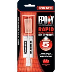 Evo-Stik Rapid Set Syringe 25ml