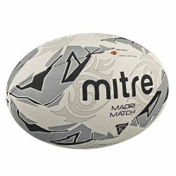 Mitre Maori Match Rugby Ball - Size 4