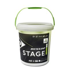 Dunlop Mini Tennis Ball - Green - 60 Bucket