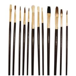 Artist Paint Brushes Assorted Set of 15