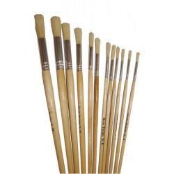 Artist Paint Brushes Large Assorted Set of 12