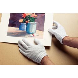 Disposable Cotton Gloves - Pack of 12