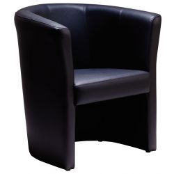 London Reception Chair - Black