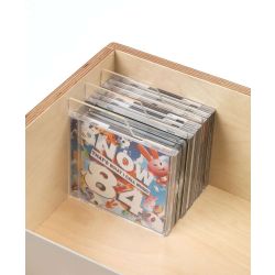Clear 3mm CD dividers pk/10