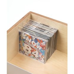 Clear 3mm CD dividers pk/10
