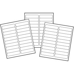 PermaPlus Barcode Labels 25 x 100mm 100 sheets/20 per sheet