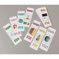 Library Guiding Cards Set/32 1mm Foamex