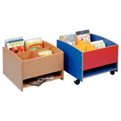 Small Kinderbox With Shelf MULTI-COLOURED