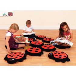 Back to Nature Ladybird Counting Story Cushions