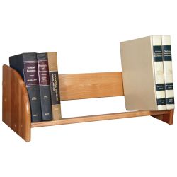 Wooden Tabletop Book Rack Natural