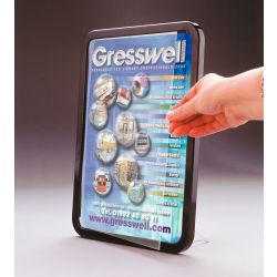 Pop-in Poster Holder A3 With Feet - Clear
