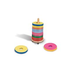 12 Donut Reading Cushions and Trolley