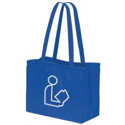 Library Logo Recycled Browsing Bag