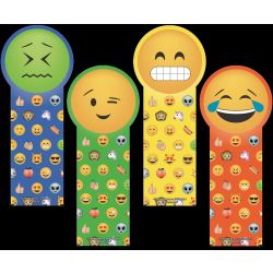 Emoji More Faces Die Cut Bookmarks Pack of 200