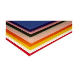 Cast Acrylic Sheet Frost Assorted Colours 1000 x 500 x 3mm
