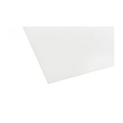 Cast Acrylic Sheet Opaque White 1000 x 600 x 5mm