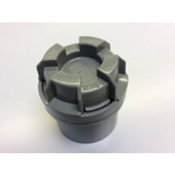 End cap for PECT Trunking End Pipe