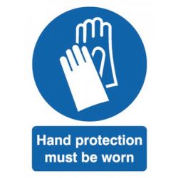 Wear Gloves Safety Sign