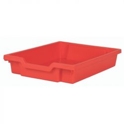 Gratnells Shallow Tray Red