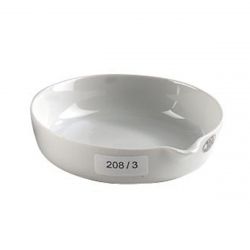 Porcelain Evaporating Basin, Grade A, 55 mL