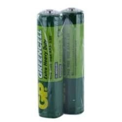 Zinc Chloride Batteries, AAA Type, Pack 2