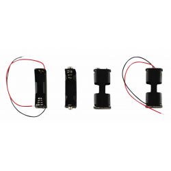 Battery Holder, 2 x AA Size, With Leads
