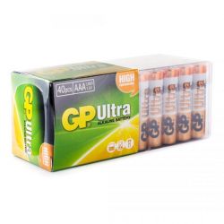 Ultra Alkaline Batteries, AAA, Pack 40