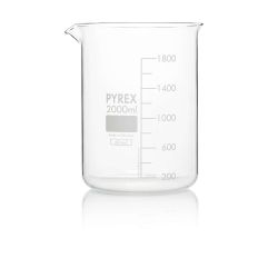 PYREX® Beakers, Squat Form, 2 Litre