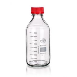 Simax Reagent Bottle 500Ml Red Cap