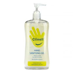 Clinell Hand Sanitiser Gel, 500 mL