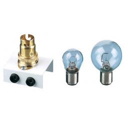 Bulb, SBC Cap, Axial Filament, 24 W