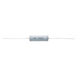 Wire wound resistors, 6W, 5%, 100 Ohm