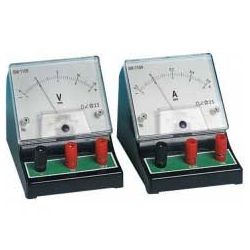 Analogue Benchmeter, DC, Dual Scale, 0 - 3 V & 0 - 15 V