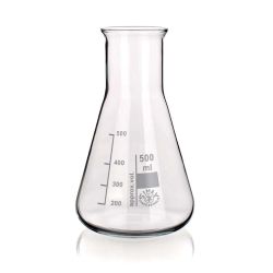 Simax Conical Flask, Wide Mouth, 250 mL