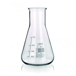 Simax Conical Flask, Wide Mouth, 250 mL