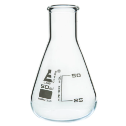 Conical Flask, Narrow Mouth, LabGlass, 50 mL