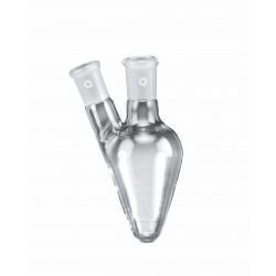 Pear-Shaped Semi-Micro Flask, Timstar, 50 mL