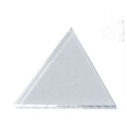 Equilateral Prism, Acrylic, 75 x 10 mm