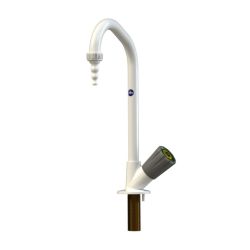 Fixed Swan Neck Tap, Removable Nozzle, Cold Water