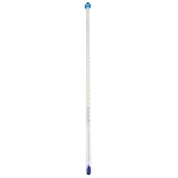 Lo-Tox Thermometers, -10 - +260°C x 1°C, 405 mm, Partial, Each