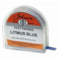 Johnson Indicator Papers, Litmus Blue, 1 Reel