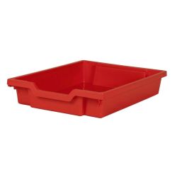 Trolley, 1 Column, 5 Flame Red Trays