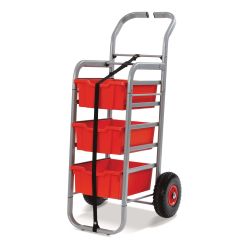 Gratnells Rover Trolley 3 X Deep Flame Red