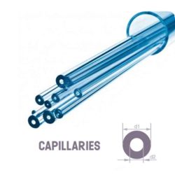Simax Borosilicate Capillary Tubing, 0.4 mm Bore