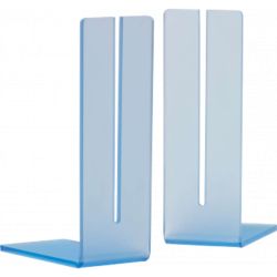 Book End Style Sign Holders Perspex Set/2
