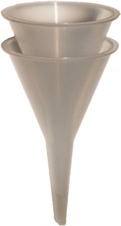 Filter Funnel, Polythene, Stackable, 65 mm
