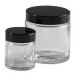 Powder Bottle, Glass, Extra Wide Mouth, 30 mL