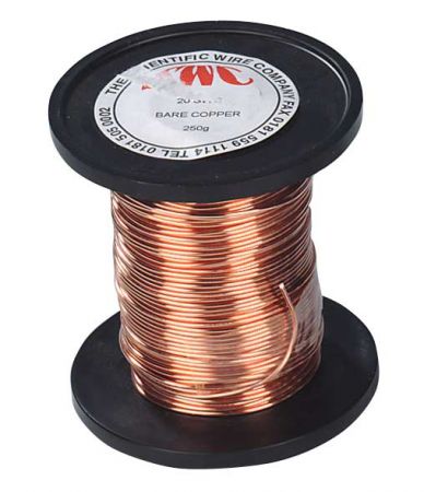 Copper Wire, Bare, 30 SWG