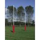 Harrod No 3 Steel Rugby Posts - Socketed - 6m