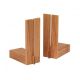 Book End Style Sign Holders Wood Set/2
